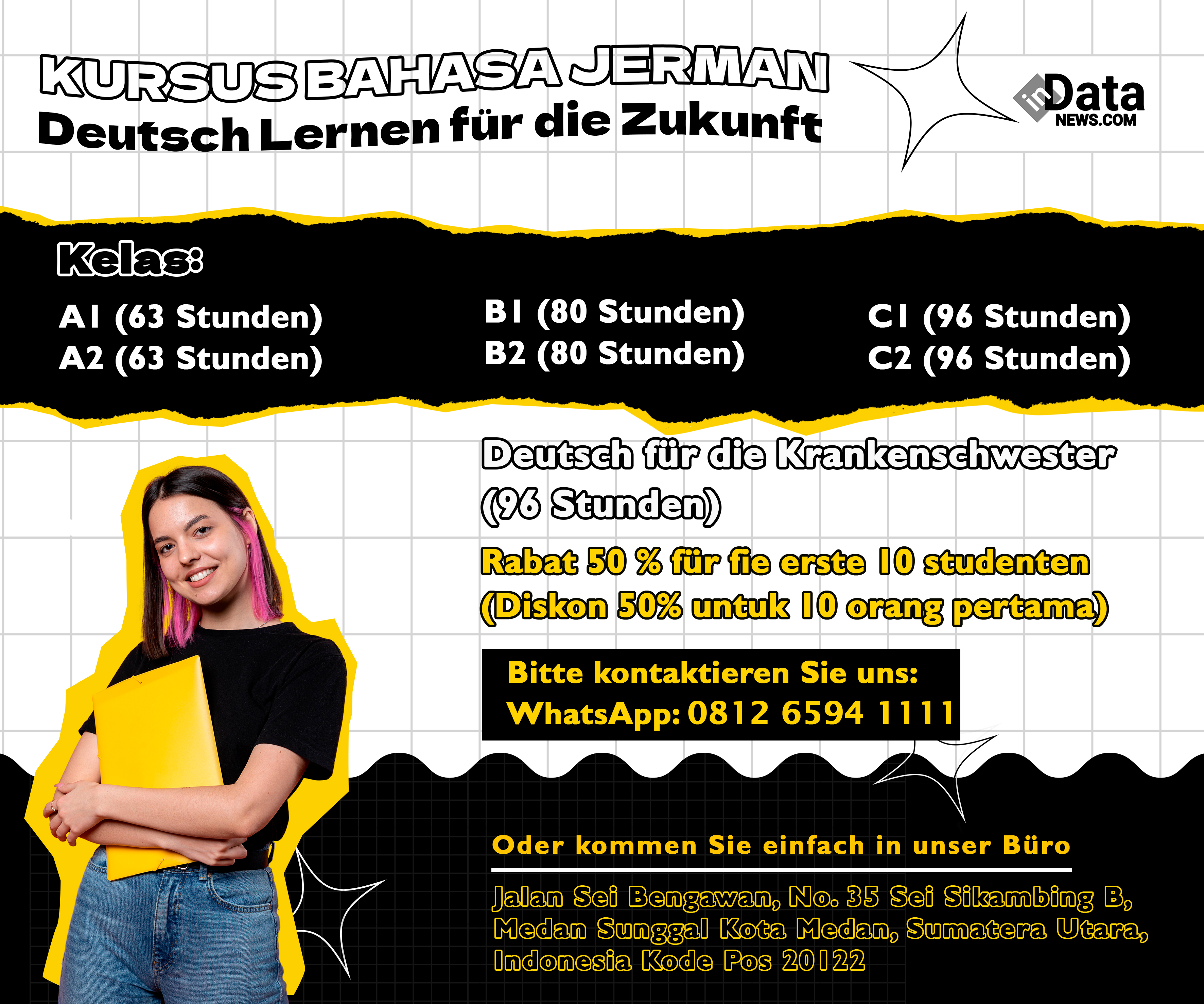 BANNER POLYGLOT GARTHEN Kelas Bahasa Jerman 1